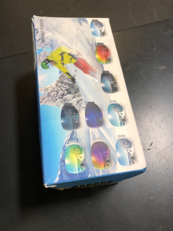 Photo 1 of findway Ski Goggles for Men and Women - 100% UV Protection, OTG Snowboard Goggles Magnet Interchangeable Lens