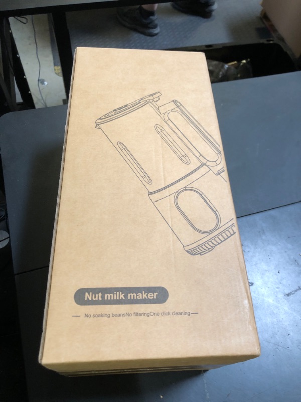 Photo 1 of Automatic Nut Milk Maker, 8 in1 40oz Soybean Milk Machine for Homemade Almond, Oat, Soy, Coconut, Plant-Based Milk and Non Dairy Beverages, 12 Hours Timer/Auto-clean/Room Temp/Keep Warm/Boil/Low-Noise