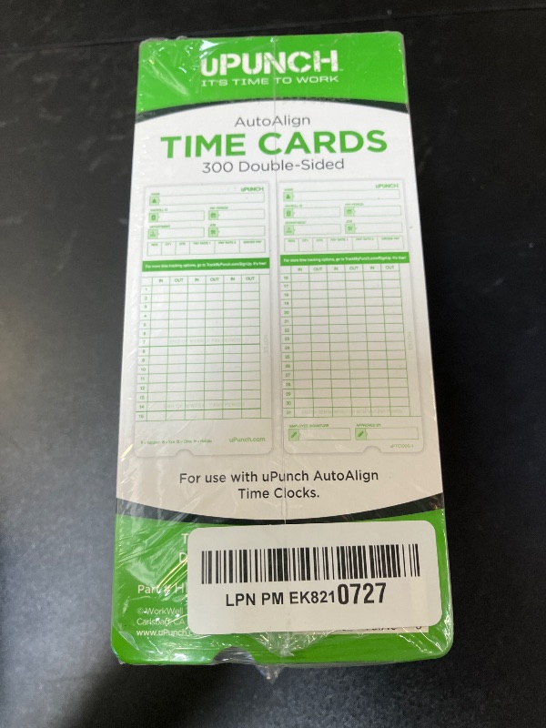 Photo 1 of TIME CARDS 