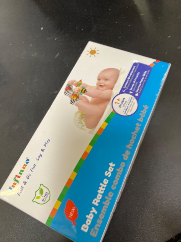 Photo 1 of Infinno Baby Wrist Rattle Socks and Foot Finder Set, Perfect Baby Toys for 0-12 Months Newborn Boys and Girls As Shower Gifts, Garden Bug Series