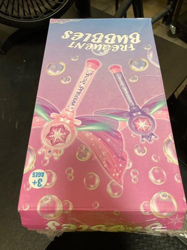 Photo 1 of Britik Bubble Wands for Kids Toys for 3 4 5 6 Years Old Girls: Light Up Bubble Wand Toys for 4 Year Old Little Girl Toy Age 4-5 Outdoor Toys Gifts for Girls 4-6