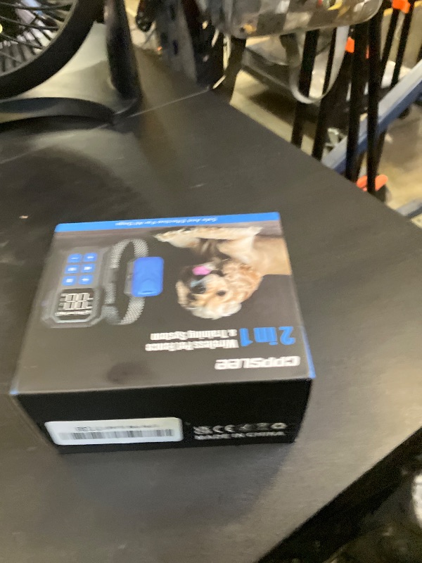 Photo 1 of CPPSLEE Wireless Fence for Dogs, Adjustable Range Up to 1000Ft, 2 in 1 Wireless Dog Fence System with Waterproof and Rechargeable Dog Training Collars