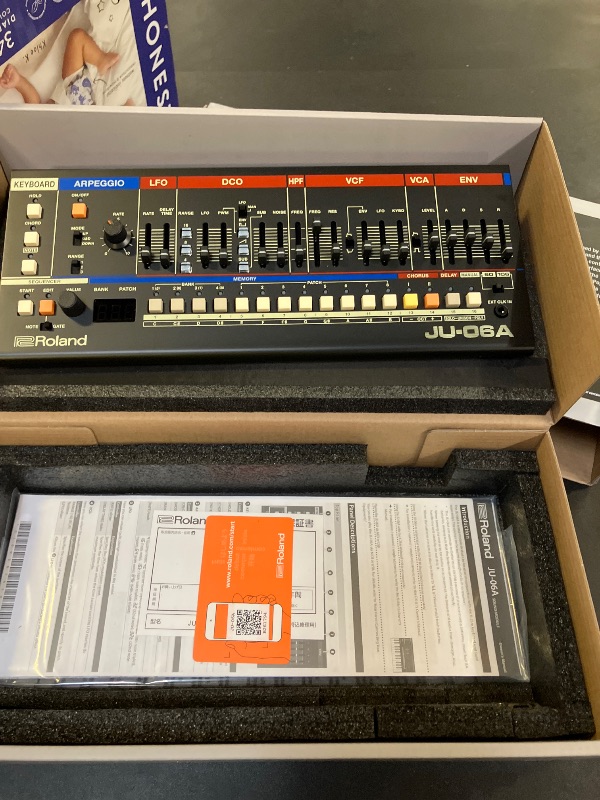 Photo 1 of Roland JU-06A Sound Module with 8 Patches + 8 Banks