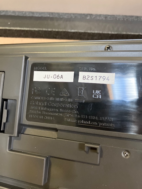 Photo 1 of Roland JU-06A Sound Module with 8 Patches + 8 Banks