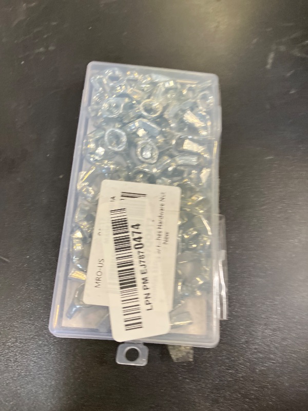 Photo 1 of 55Pcs 5/16"-18 Wing Nuts Carbon Steel Butterfly Nuts Zinc Plated Fasteners Parts Hand Twist Tighten Ear Wingnuts 5/16-18 Inches Hardware Nuts