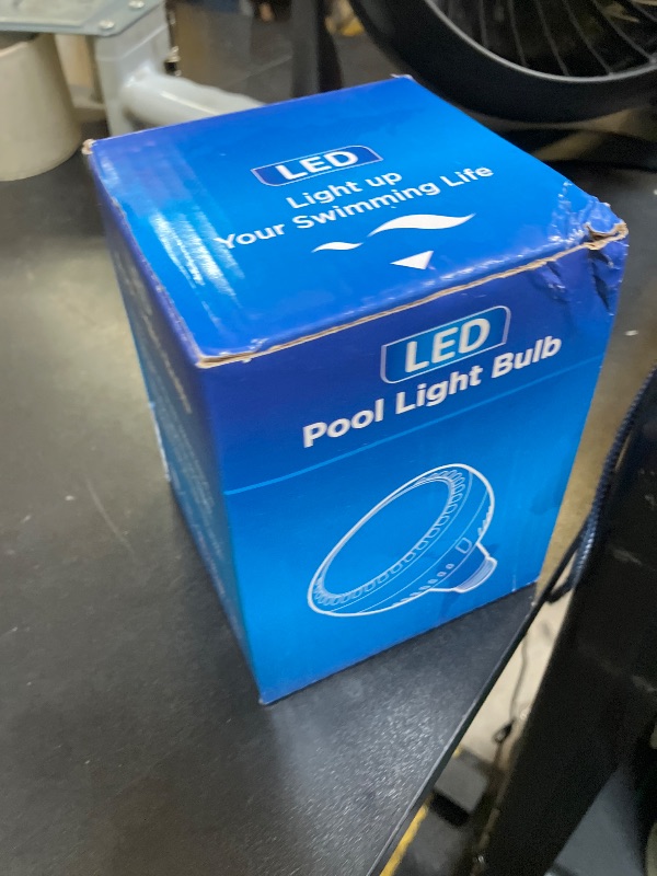 Photo 1 of Led Pool Light Bulb 120V 50W Daylight White 6000K Swimming Pool 5000LM E27/E26 Pool Light Bulb Replacement for Most Pentair Hayward Light Fixtures (Pool 50W)