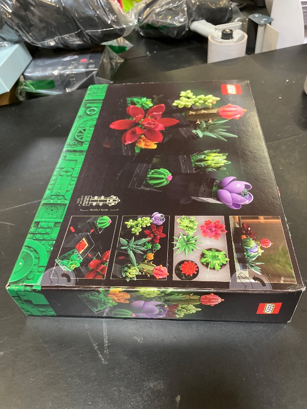Photo 1 of LEGO Botanicals Succulents - Artificial Indoor Plant Building Set for Home, Kitchen, Desk Decor Adults Ages 18+ - Gift for Graduation - 10309