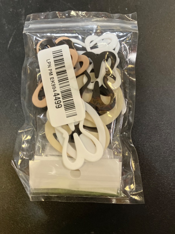 Photo 1 of 24pcs Bra Strap Clips Bra Strap Holders for Slipping Anti-Slip Bra Clips to Make Racerback Keep Women's Bra Straps In Place Bra Strap Extender Bra Hooks for Racerback Conceal Straps Cleavage Control