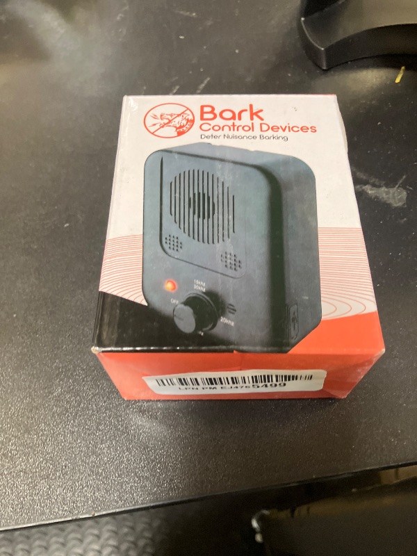 Photo 1 of Anti Barking Device for Dogs, Ultrasonic Dog Bark Deterrent Device with 3 Mode & 33FT Range, Rechargeable Barking Control, Safe&Humane Dog Barking Deterrent Devices Barking Silencer for Indoor&Outdoor