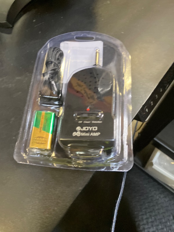 Photo 1 of YOVDA Guitar Headphone Amp - Mini Rechargeable Pocket Amplifier With Big Speaker, Clean & Distortion Effects, Chorus, Overdrive, and Wah (JA-01)