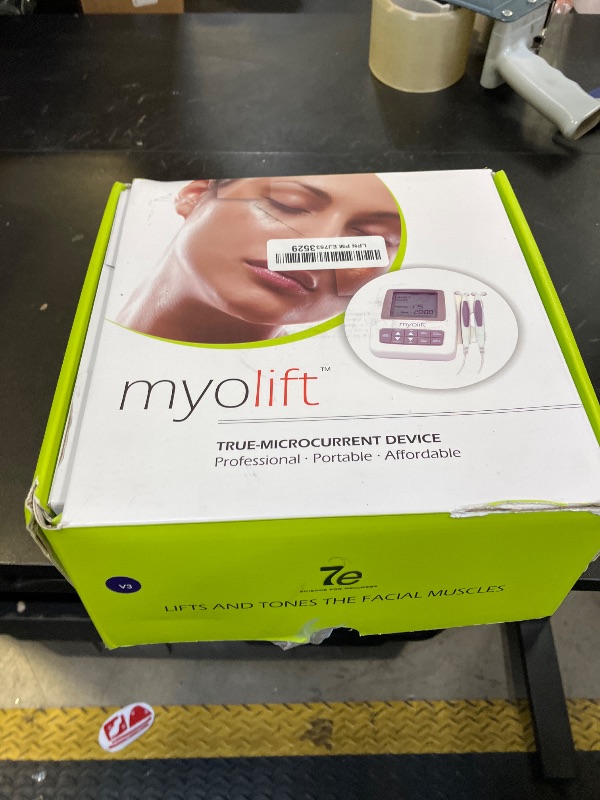 Photo 1 of 7E Wellness MyoLift Mini Microcurrent Facial Device - Non-Invasive Face Lift, Facial Skin Care Products for Anti Aging, Skin Tightening - Esthetician Supplies and Skin Care Tools - Up to 400 Microamps
