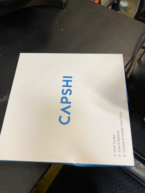 Photo 1 of Capshi 8K 4K DisplayPort Cable 1.4, 6.6FT DP Cord (VESA Certified, 8K@60Hz, 4K@144Hz, 2K@240Hz/165Hz), 32.4Gbps High Speed Display Port Cable for Gaming Monitor, HDR/FreeSync/G-Sync, Braided, Grey