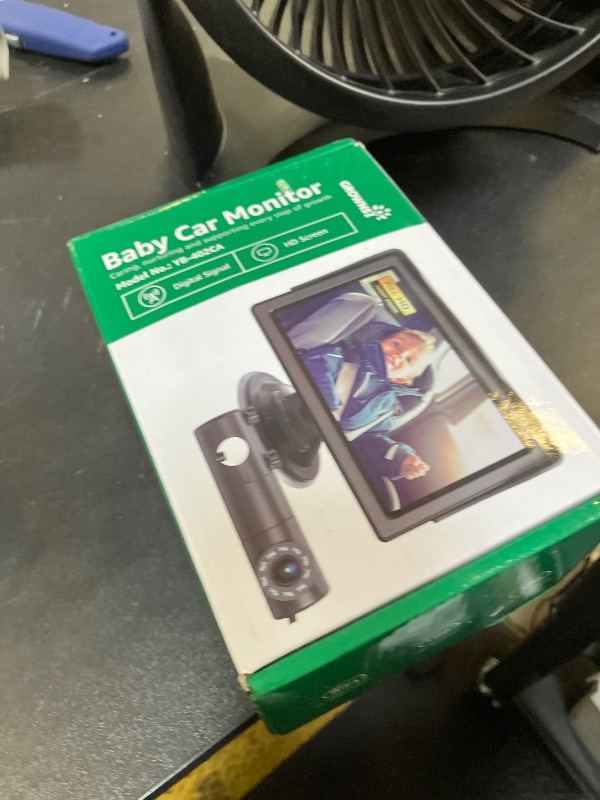 Photo 1 of GROWNSY Baby Car Camera, HD Display Baby Car Mirror with Night Vision Feature, 4.3 inch Baby Car Camera with Monitor Wide Clear View, Backseat Camera Rear Facing to Observe Baby’s Every Move