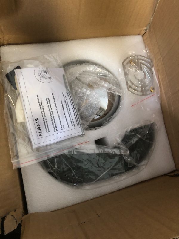 Photo 1 of 6.9 Inch Green Organic Marble Wall Sconce, Silver Gray Clear Glass Shade Wall Light, Sturdy Hand-Made Marble Sconce, Elegant Light Fixtures for Indoor