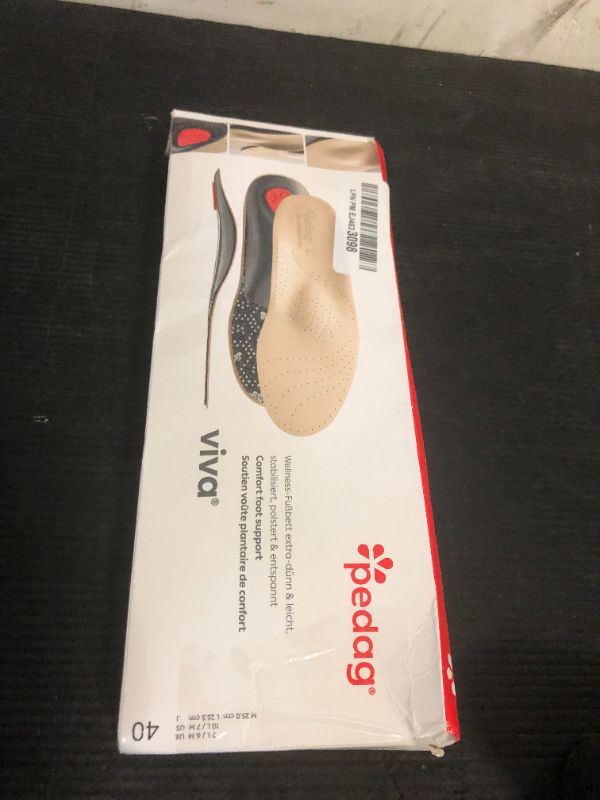 Photo 1 of Pedag Viva | Leather Arch Support Inserts | Handmade in Germany | Plantar Fasciitis Relief | Metatarsal Pad | Heel Cushion | Activated Charcoal for Odor | Tan | Women US 10/ Men 7/ EU 40