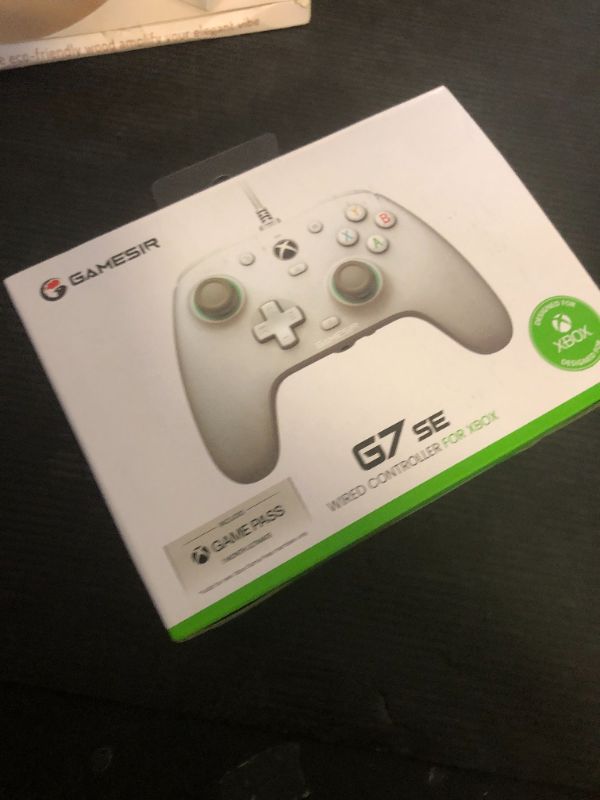 Photo 1 of GameSir G7 SE Officially Licensed Xbox One Controller With Hall Effect Sticks for Windows 10/11, Xbox One, Xbox Series X/S, PC Gamepad with 3.5mm Earphone Port, Programmable Back Button