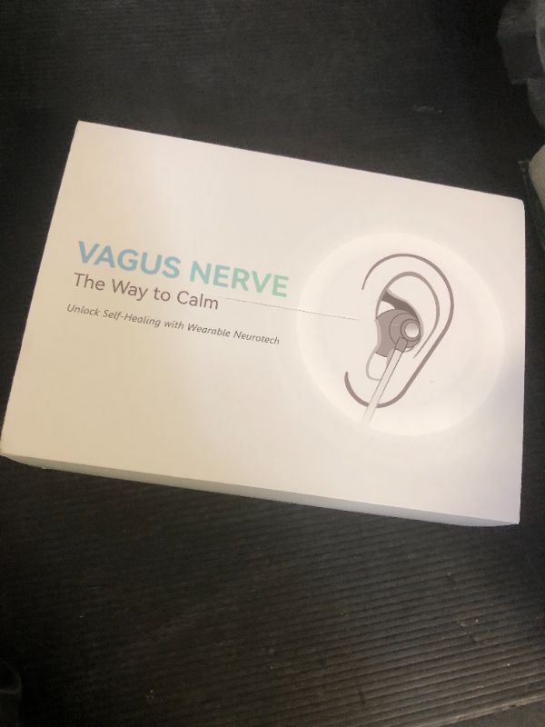 Photo 1 of ZENOWELL Auricular Vagus Nerve Stimulator | Sleep Aid Device | Patented Vagus Nerve Wearable Device for Restore Calm, Stress Relief and Recover | Relaxation Device for Long-Term Wellness