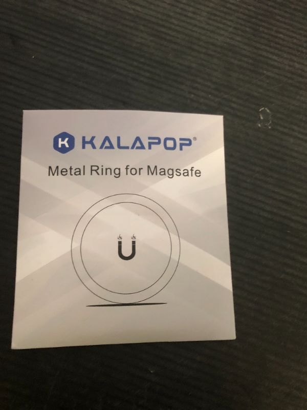 Photo 1 of KALAPOP Metal Rings 6PCS,Ultra-Thin(0.4mm) for MagSafe Sticker,Magnetic Adapter,Phone Cases & Wireless Charger,Compatible with iPhone 16/15/14/13/12,Galaxy S24/S23/S22/Kindle,for Mag Safe Accessories