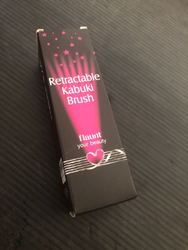 Photo 1 of Flat Top Retractable Makeup Brush by Keshima - Premium Retractable Kabuki Brush, for Foundation Liquid Makeup, Powder, Cream and Blush