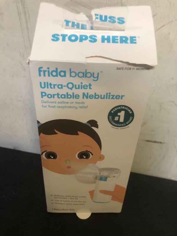 Photo 1 of Frida Baby Nebulizer for Babies, Portable Nebulizer for Kids, Babies & Infants, Ultra-Quiet Handheld Nebulizer with Mask + Diffuser, Congestion + Flu Relief