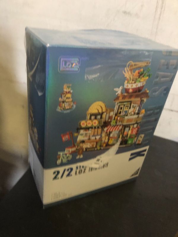 Photo 1 of Street View Noodle Shop Mini Building Blocks, MOC Creative Building Toys Model Set for Girls 7-9 Years Old, 870 PCS Simulation Architecture Construction Toy, Gift Idea for Kids Adults