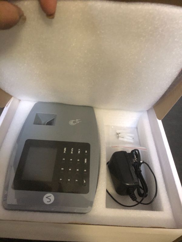 Photo 1 of uAttend BN6000 Biometric Time Clock System for Small Business with Cloud-Based Employee Timecards