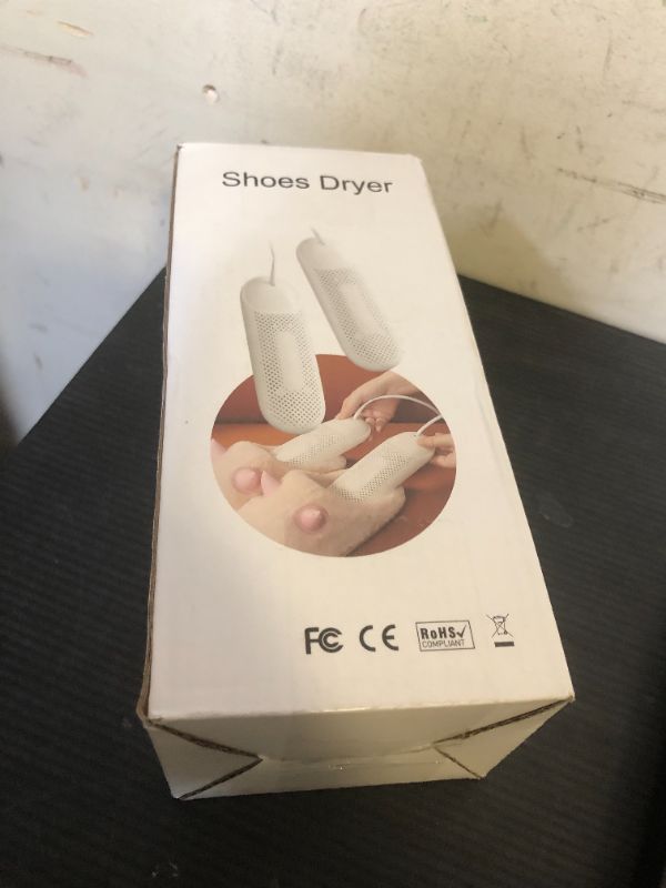 Photo 1 of Shoe Dryer, Boot Dryer for Work Boots, Electric Portable Shoe Dryer Warmer for Sneaker Socks Gloves Drying,US Plug (Style A)