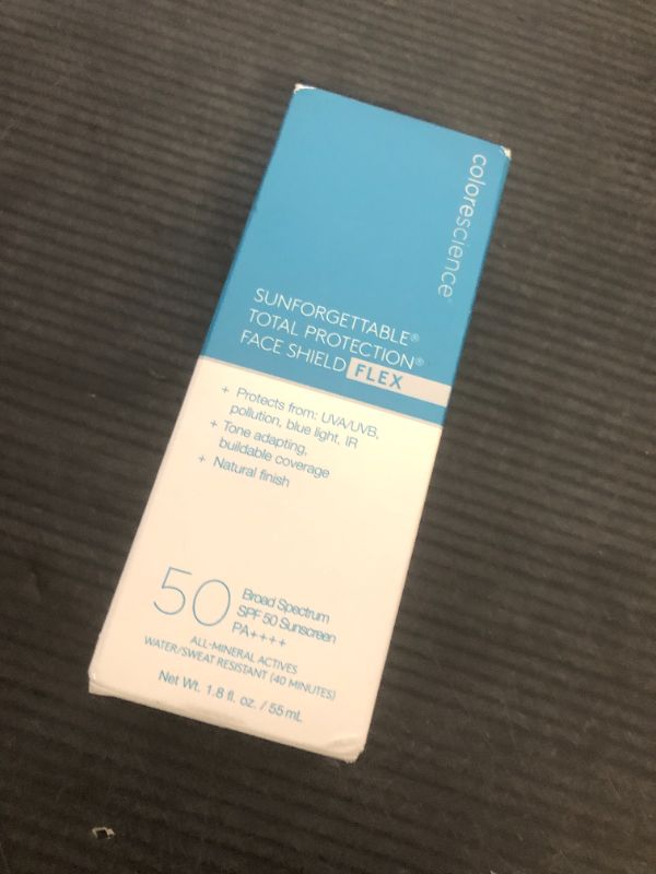 Photo 1 of Colorescience Total Protection Face Shield Flex SPF 50, Zinc Oxide Formula, Medium, 1.8 fl. oz.