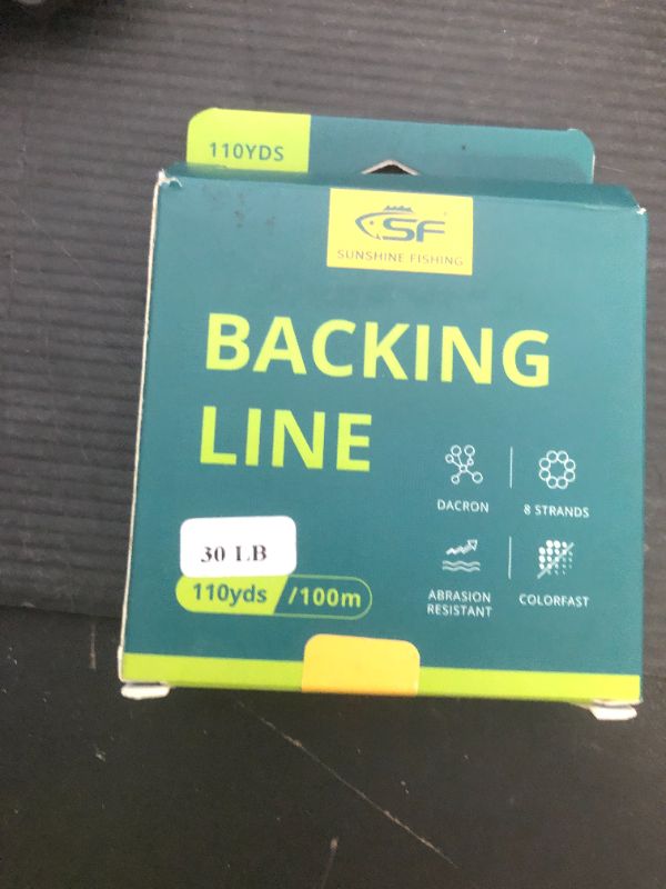 Photo 1 of SF Fly Fishing Dacron Braided Backing Line Trout Line 30LB 100m/108yds Green
