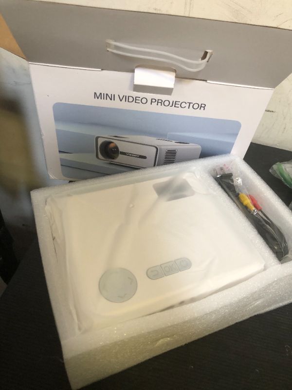 Photo 1 of VIZONY Mini Projector with WiFi and Bluetooth, 450ANSI 1080P FHD Home Movie Projector, Portable Outdoor Projector with 250" Display+Zoom, Compatible w/Phone//Laptop/TV Stick-Indoor&Outdoor