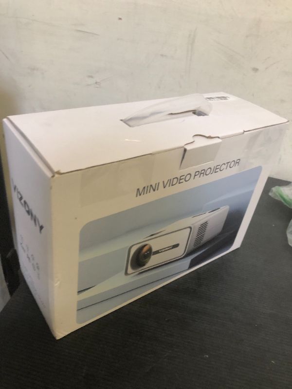 Photo 1 of VIZONY Mini Projector with WiFi and Bluetooth, 450ANSI 1080P FHD Home Movie Projector, Portable Outdoor Projector with 250" Display+Zoom, Compatible w/Phone//Laptop/TV Stick-Indoor&Outdoor