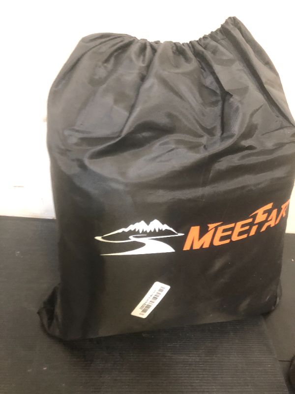 Photo 1 of MeeFar Car Roof Bag XBEEK Rooftop top Cargo Carrier Bag 20 Cubic feet Waterproof for All Cars with/Without Rack, Includes Anti-Slip Mat, 10 Reinforced Straps, 6 Door Hooks, Luggage Lock