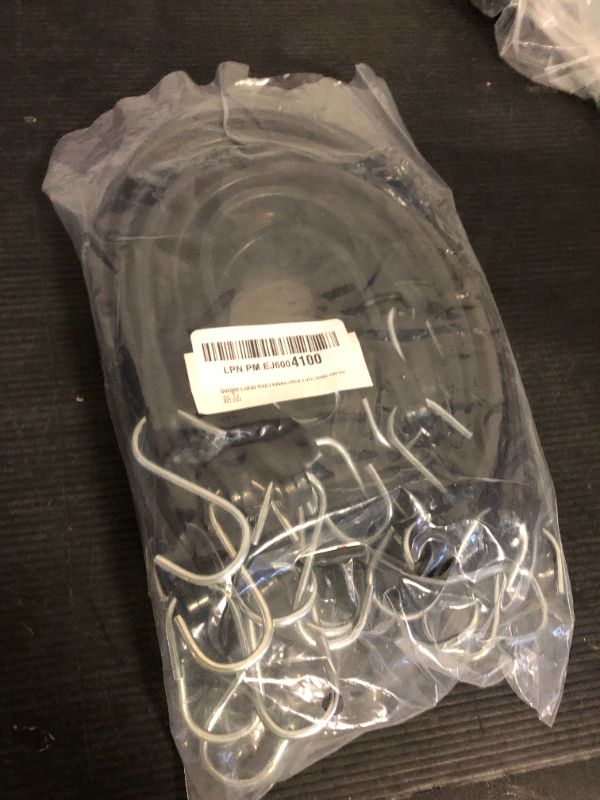 Photo 1 of Bungee Cords with Hooks (10 Pack) Heavy Duty Outdoor Rubber Tarp Straps in 10", 15", 21", 31" Sizes, Crimped S Hooks for Cargo, Bikes, Camping Gear, Luggage - Max Stretch 1.5X, Load 180 lbs