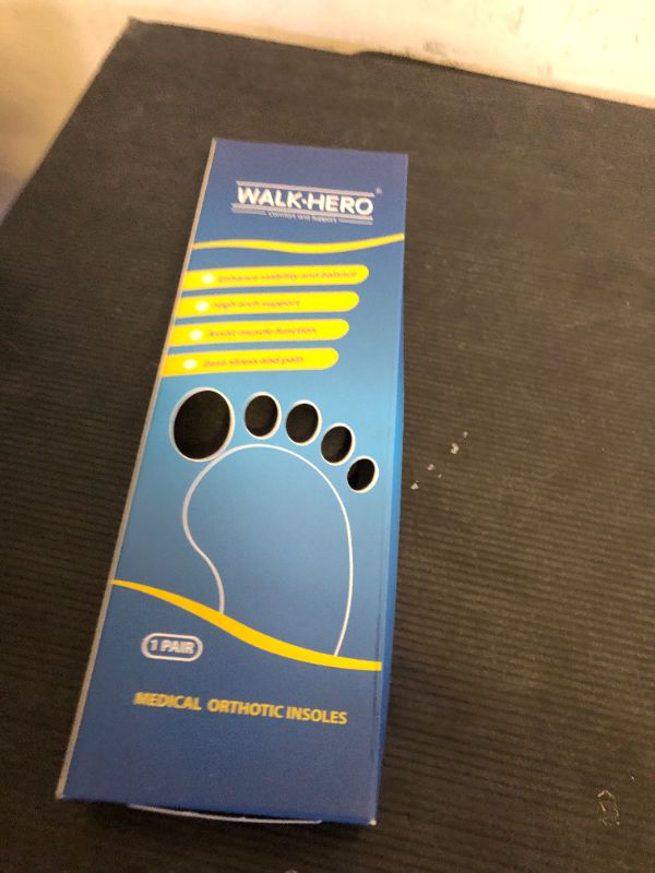 Photo 1 of Plantar Fasciitis Feet Insoles Arch Supports Orthotics Inserts Relieve Flat Feet, High Arch (Mens 11-11 1/2 | Womens 13-13 1/2)