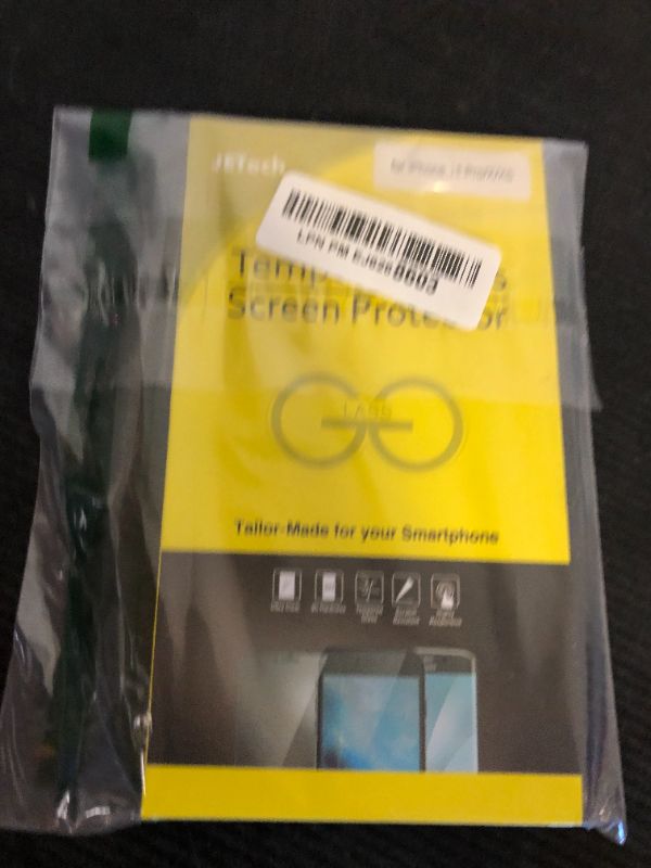 Photo 1 of JETech Screen Protector for iPhone 11 Pro, iPhone Xs and iPhone X 5.8-Inch, Tempered Glass Film, 2-Pack