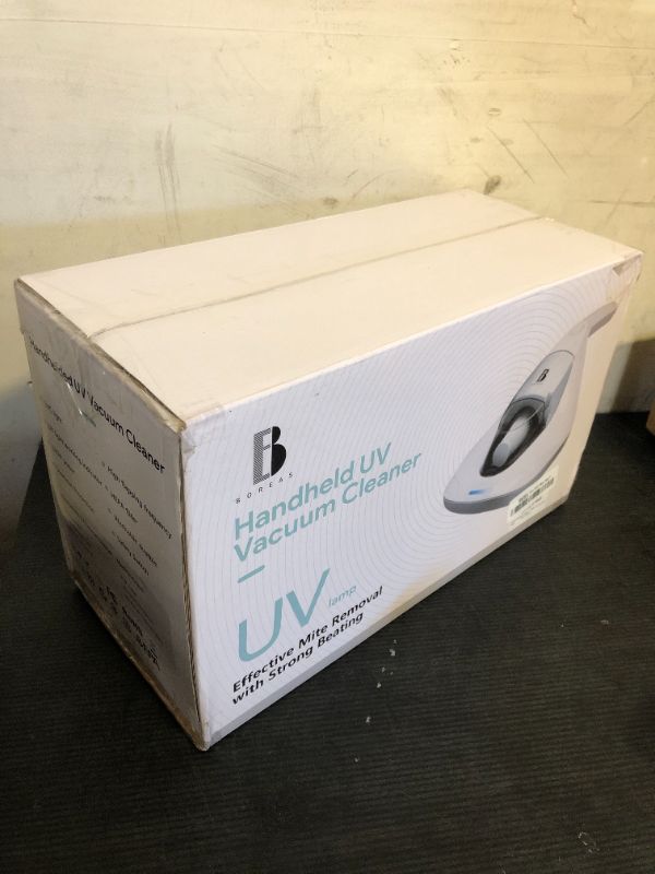 Photo 1 of Mattress Vacuum Cleaner, Anti-allergen Bed Vacuum Cleaner with UV-C Light & Large Pulsating Pad, Powerful Suction & True Hepa Filter for Dust, Pet Hair, UV Bed Vacuum Corded, AP002