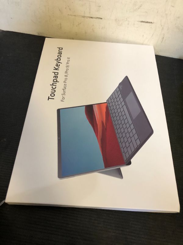 Photo 1 of Qulose Surface Pro 9 Keyboard, Detachable Wireless Bluetooth Keyboard for Microsoft Surface Pro 8/9/X, with Built-in Rechargeable Battery/Multi-Gesture Touchpad