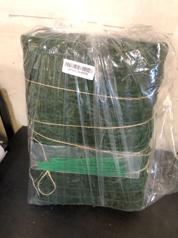 Photo 1 of iCover Artificial Ivy Privacy Screen for Fence, 78x118in Strengthened Joint Prevent Leaves Falling Off, Faux Hedge Panels Greenery Vines, Decorative Fences for Outdoor, Garden