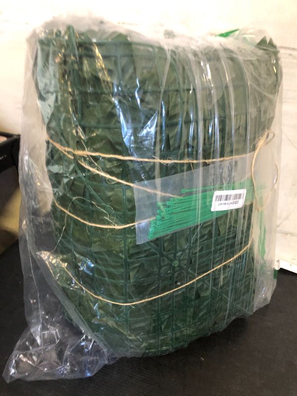 Photo 1 of iCover Artificial Ivy Privacy Screen for Fence, 78x118in Strengthened Joint Prevent Leaves Falling Off, Faux Hedge Panels Greenery Vines, Decorative Fences for Outdoor, Garden