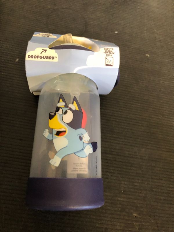 Photo 1 of The First Years Bluey Sip & See Toddler Water Bottle - Includes Floating Charm - Toddler Cups with Straw - 12 Oz - Ages 24 Months and Up
