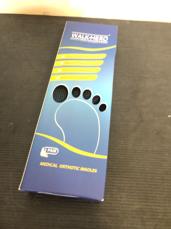 Photo 1 of Plantar Fasciitis Insoles for Men Women - Orthotics Inserts, Shoe Insoles Arch Support Flat Feet Inserts Work Boot Insoles for Standing All Day (Mens 9-9 1/2 | Womens 11-11 1/2)