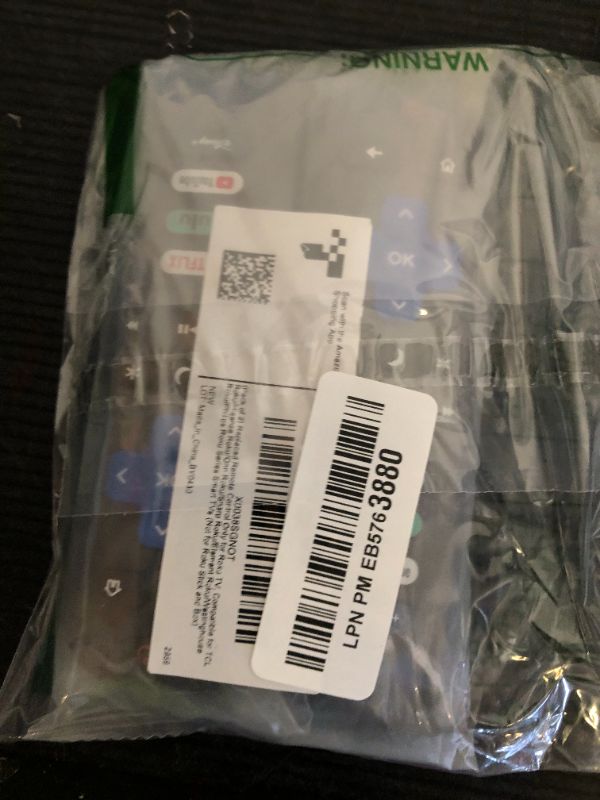 Photo 1 of (Pack of 2) Replacement-Remote-Control for Roku-TV,Compatible for TCL Roku/Hisense Roku/Onn Roku/Philips Roku Smart TVs(Not for Roku Stick and Box)
