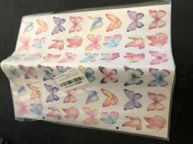 Photo 1 of 480Pcs Butterfly Stickers, Watercolor Butterflies Stickers for Kids, Colorful Butterfly's Decals Sticker for Scrapbooking Water Bottles Envelopes Cards Party Supply Decoration (Butterfly)