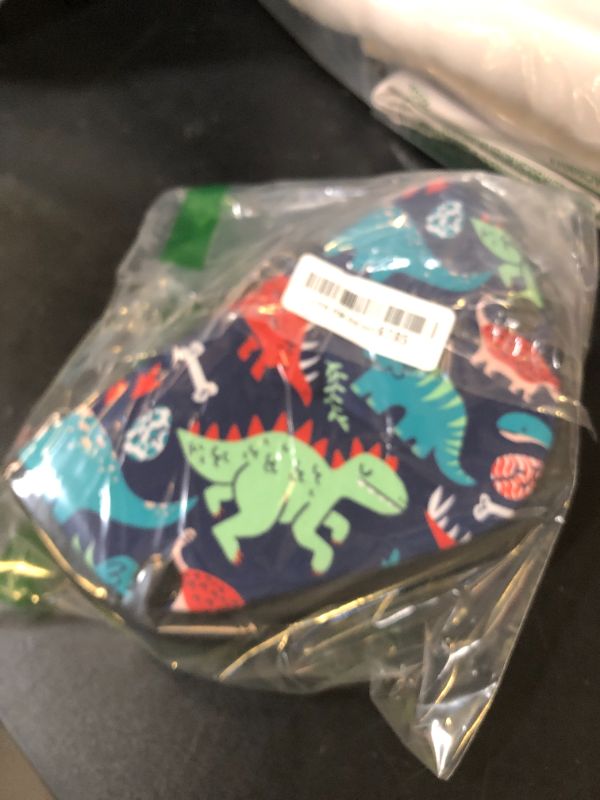 Photo 1 of Mokiwala Kid's Seat Belt Cover Pad, Shoulder & Belly Cushion Protective Padding - Soft Breathable Hypoallergenic Straps Cushion Cover for Booster Seat, Strollers, and High Chairs, Dinosaur