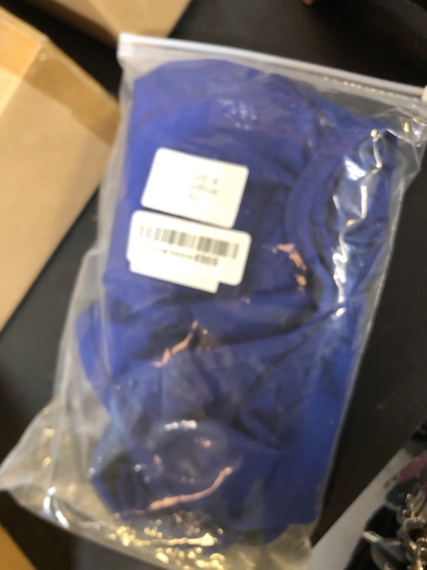 Photo 1 of ROZKITCH Dog Surgery Recovery Sleeve Rear Right Left Leg, Pet Prevent Licking Wound Elbow Brace Protector, Dog Recovery Suit Cone Collar Alternative for Sprain ACL CCL Arthritis Joint Care Blue XL