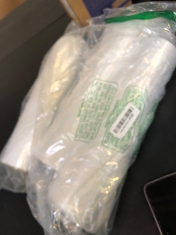 Photo 1 of 14" X 20" Plastic Produce Bags Roll, Fresh-Keeping Clear Plastic Bags for Food, Fruit, Vegetable, Bread, Kitchen, freezer, Supermarket, 350 Produce Bag/Roll (4 Rolls)