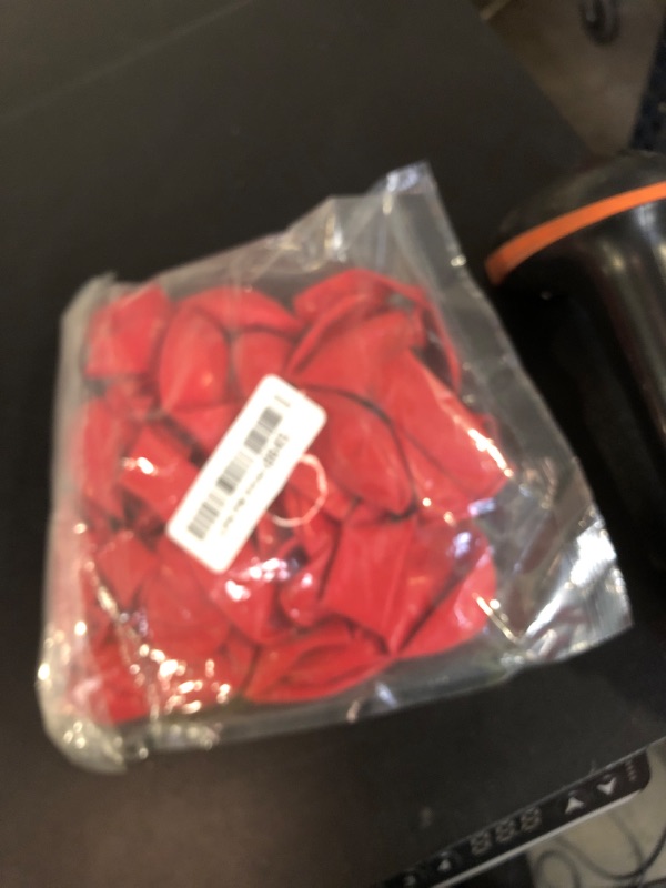 Photo 1 of PartyWoo Red Balloons 51 pcs 12 Inch Matte Red Latex Helium Balloons for Graduation Wedding Independence Day Valentine's Day Memorial Day Christmas Engagement Birthday Party Decorations Red-Y57