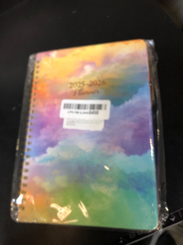 Photo 1 of 2025-2026 Planner, Weekly and Monthly Agenda from July 2025 - June 2026, 8.5" x 11" Large Academic Planner with Tabs, Spiral Hardcover Calendar Notebook for College & Office, Sky