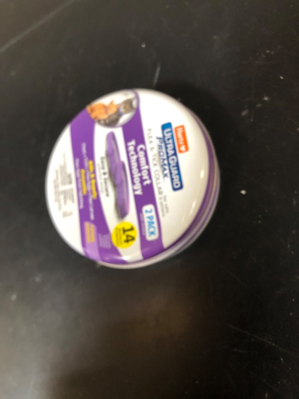 Photo 1 of Hartz UltraGuard ProMax Flea & Tick Collar for Cats I 14 Months Protection I Soft & Comfortable | Flea & Tick Prevention I 2 Pack