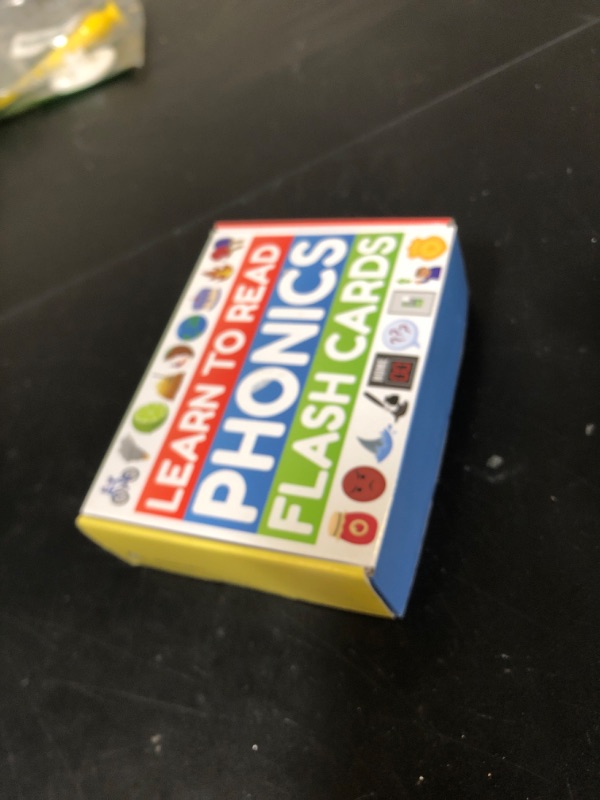 Photo 1 of Phonics Flash Cards - Learn to Read in 20 Stages - Digraphs CVC Blends Long Vowel Sounds - Games for Kids Ages 4-8 Kindergarten First Second Grade Homeschool Educational Study Activity